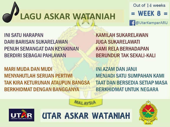 UTAR ASKAR WATANIAH - Official Website